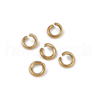 304 Stainless Steel Open Jump Rings STAS-Z137-01G-03-1