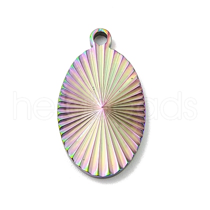 Ion Plating(IP) 304 Stainless Steel Pendants STAS-D025-05M-02-1