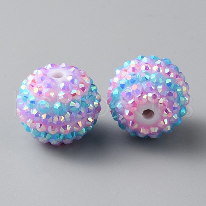 Resin Rhinestone Beads RESI-TAC0004-28M-1
