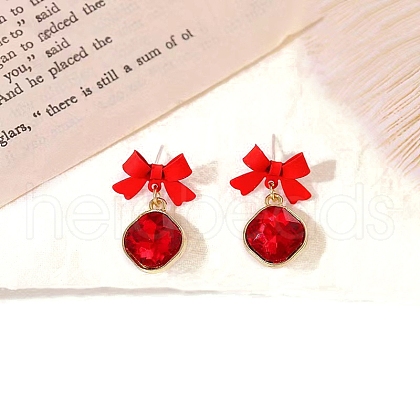 Acrylic Dangle Earrings for Women FS-WG85681-02-1