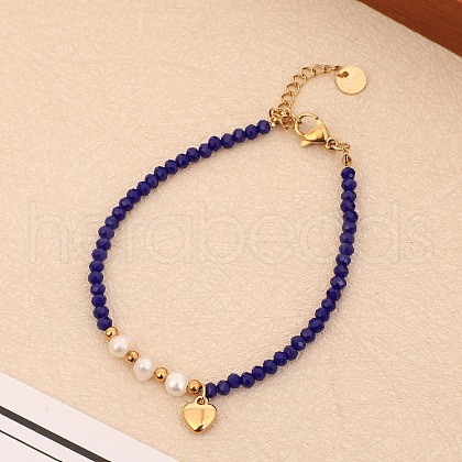 Mother's Day Jewellery Baroque Natural Pearl Quartz Bracelet OK5597-4-1