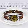 Imitation Leather Cord Triple Layer Multi-strand Bracelets WG32474-03-1