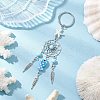 Alloy Ocean Theme Fish Keychains KEYC-JKC01223-02-1