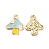 Alloy Enamel Pendants ENAM-M053-07G-2