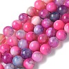 Natural Agate Beads Strands G-NH0001-G02-01-2