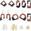 Olycraft DIY Dangle Earring Making Kits DIY-OC0006-20-1