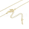 Brass Ball Chain Necklaces for Women NJEW-U008-03G-2