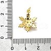 Brass Micro Pave Cubic Zirconia Pendants KK-D295-22G-3
