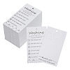 160Pcs Paper Washing Price Tags CDIS-FG0001-59-1