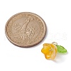 50Pcs 5 Colors Glass Charms PALLOY-JF02301-01-S-4