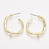 Alloy Stud Earring Findings PALLOY-S121-132-1