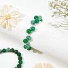 Olycraft 8 Strands 8 Style Frosted Natural Mixed Gemstone Round Beads Strands G-OC0002-06-6