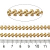 Ion Plating(IP) 304 Stainless Steel Heart Link Chains CHS-Q006-06G-2