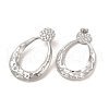 Non-Tarnish 304 Stainless Steel Stud Earrings Findings EJEW-I281-41P-2