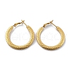 201 Stainless Steel Hoop Earrings EJEW-P304-10G-4
