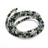 Natural Gemstone Round Bead Strands G-J303-07-8mm-2