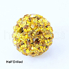 Polymer Clay Rhinestone Beads RB-H258-HD10mm-226-1
