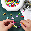SOFPLATE 300Pcs Opaque Acrylic Beads SACR-SP0001-03-3