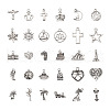 Kissitty 120Pcs 30 Style Tibetan Style Alloy Pendants FIND-KS0001-19-12