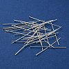 925 Sterling Silver Flat Head Pins STER-F018-01B-4