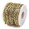 Ion Plating(IP) 304 Stainless Steel Figaro Chains CHS-L019-08G-3