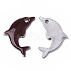 201 Stainless Steel Enamel Pendants STAS-N088-16H-2