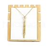 Stainless Steel Macrame Pouch Braided Gemstone Holder Pendant Necklace Making PW-WG22781-06-1