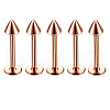 304 Stainless Steel Cone Internally Threaded Labrets for Women Men WG9B6EB-38-1