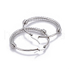 304 Stainless Steel Hoop Earrings EJEW-L232-032C-P-2