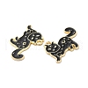 Alloy Enamel Pendants ENAM-D046-18G-2