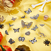 ARRICRAFT 45pcs 15 styles Halloween Alloy Enamel & Tibetan Style Pendants ENAM-AR0001-56-4