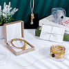   2 Boxes 2 Colors Round Polyester Metallic Cord OCOR-PH0002-68C-5
