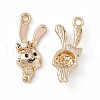 Alloy Enamel Pendants ENAM-K066-07B-2