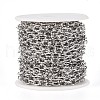 Tarnish Resistant 304 Stainless Steel Cable Chains CHS-L019-02P-2