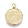Brass Pendants ZIRC-M108-56-3