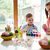 Natural Wooden Round Ball WOOD-PH0001-17-WH-7