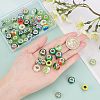 Acrylic & Resin & Polymer Clay Rhinestone European Beads FPDL-NB0001-02F-3