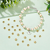 DICOSMETIC 300Pcs 304 Stainless Steel Bead Caps STAS-DC0012-15-6