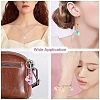 21Pcs 7 Styles Luminous Transparent Resin Pendants RESI-YW0001-82-6