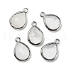 Natural Quartz Crystal Faceted Pendants G-U019-05P-03-1