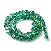 Transparent Electroplate Glass Beads Strands GLAA-Q099-D01-03-2