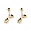 304 Stainless Steel Charms X-STAS-M327-02G-J-1