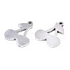 Non-Tarnish 201 Stainless Steel Charms STAS-S110-097P-2