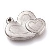 Non-Tarnish 304 Stainless Steel Pendants STAS-Z017-14P-1