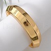 304 Stainless Steel Cuff Bangles BJEW-S161-02G-2
