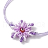 Adjustable Nylon Cord Link Bracelets BJEW-MZ00162-05-3