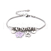 Alloy Beaded Bracelets PW-WG3770E-05-1