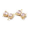 Glass Charms PALLOY-O106-20G-02-2