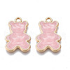 Alloy Enamel Pendants PALLOY-N170-018B-NR-1