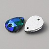 Teardrop Shape Sew on Rhinestone GLAA-TAC0005-004D-2